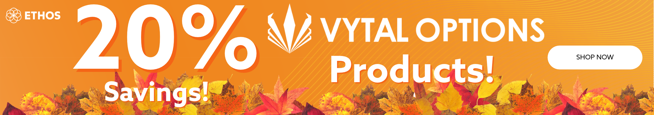 Cannabis Promo, Cannabis Sales, Cannabis Discounts, Cannabis on Sale, 20% OFF Vytal Options Brands! *NOT Stackable