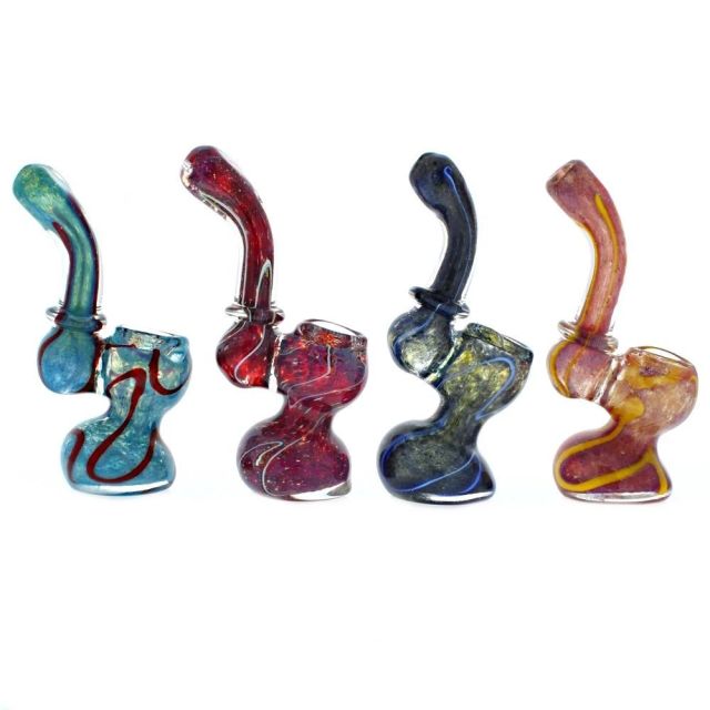 4" Worked Fritted Bubbler Hand
