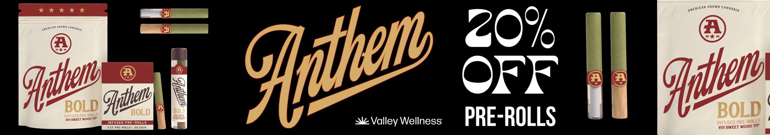 Cannabis Promo, Cannabis Sales, Cannabis Discounts, Cannabis on Sale, 20% Off Anthem!