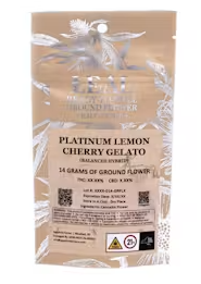 Platinum Lemon Cherry Gelato 14g Preground Flower