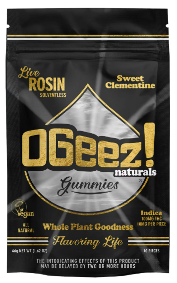 Sweet Clementine Live Rosin  OGeez!