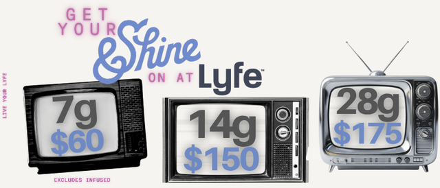 Cannabis Promo, Cannabis Sales, Cannabis Discounts, Cannabis on Sale, &Shine 7g $60 Weekends