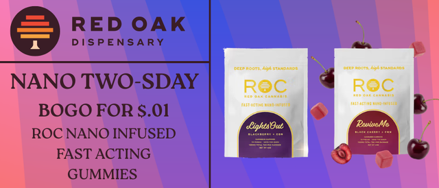 Cannabis Promo, Cannabis Sales, Cannabis Discounts, Cannabis on Sale, NANO TWO-SDAY