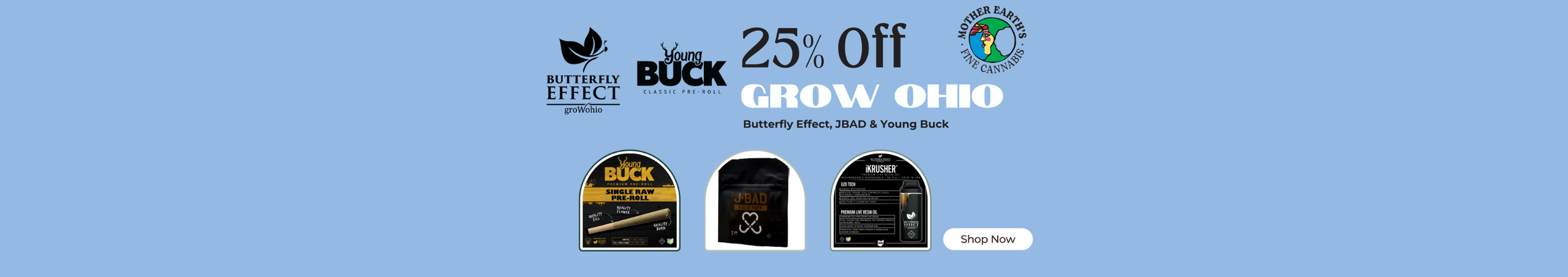 Cannabis Promo, Cannabis Sales, Cannabis Discounts, Cannabis on Sale, 25% Off Grow Ohio