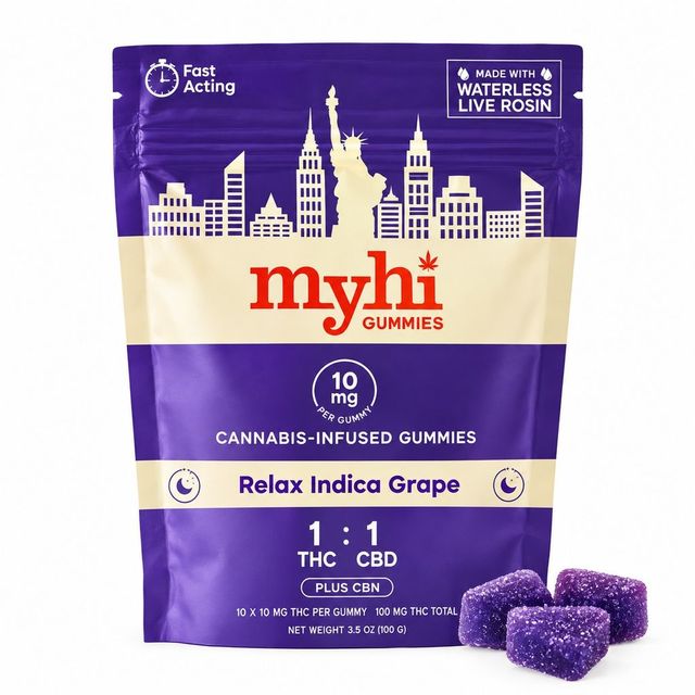Relax Indica Grape Myhi