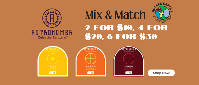 Cannabis Promo, Cannabis Sales, Cannabis Discounts, Cannabis on Sale, Mix & Match Seltzer Packs