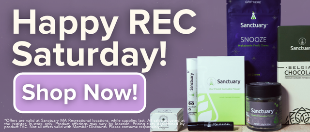 Cannabis Promo, Cannabis Sales, Cannabis Discounts, Cannabis on Sale, Happy REC Saturday!