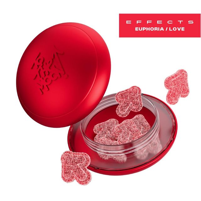 Strawberry Space Jam Effects Gummies - Love - Euphoric To The Moon