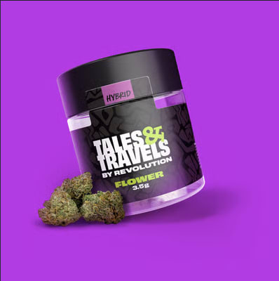 REV-TALES AND TRAVELS-FLOWER-NIMBUS SNACKS-3.5G