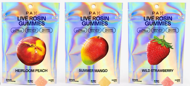 Raspberry Lime Gummies PAX