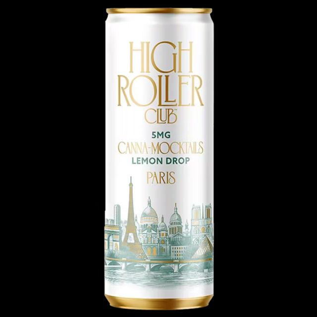 Canna-Moctail Paris Lemon Drop High Roller Club