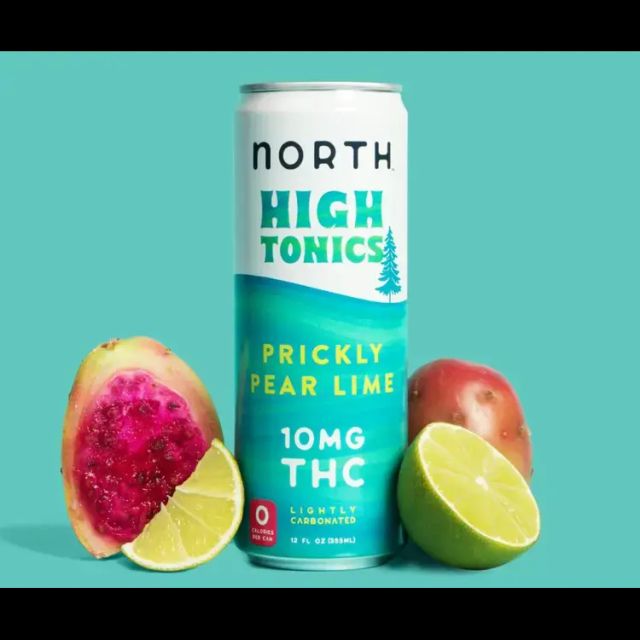 North Canna Co High Tonics Prickly Pear Lime North Canna Co.