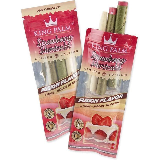 Real Leaf Cone Strawberry Shortcake King Palm