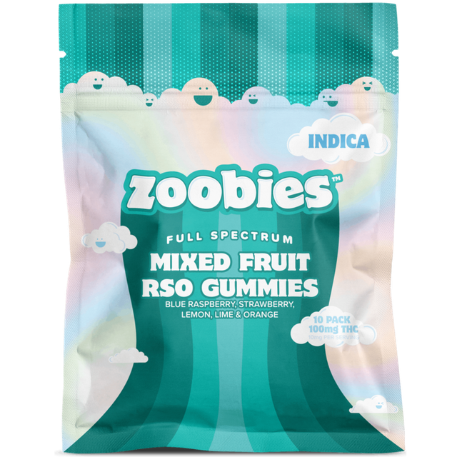 Rso Indica Mixed Fruit Zoobies