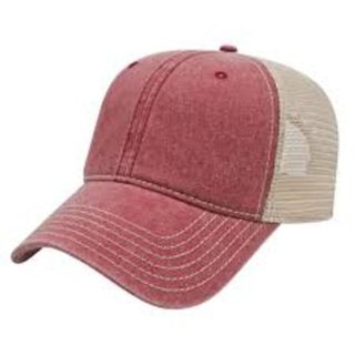 Trucker Mesh Light Maroon/Stone Hudsonica