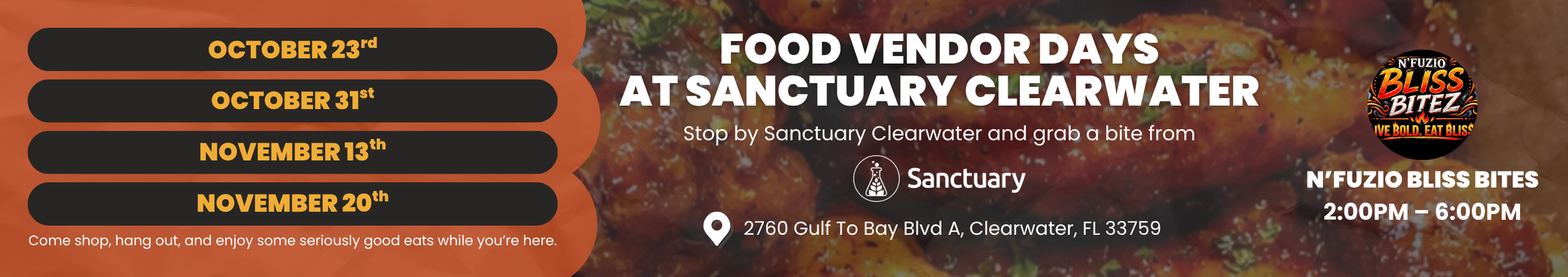 Cannabis Promo, Cannabis Sales, Cannabis Offers, Cannabis on Sale, Clearwater Food Truck