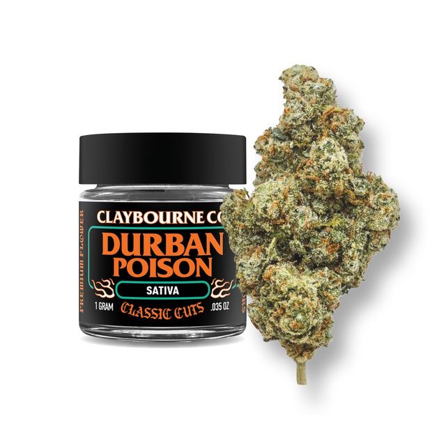 Classic Cuts Durban Poison Claybourne Co