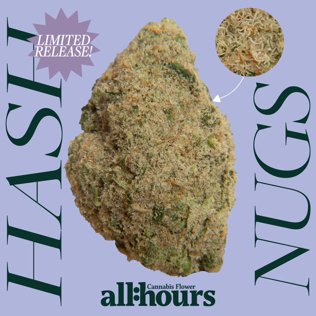 all:hours Glitter Bomb Hash Nugs 3.5g