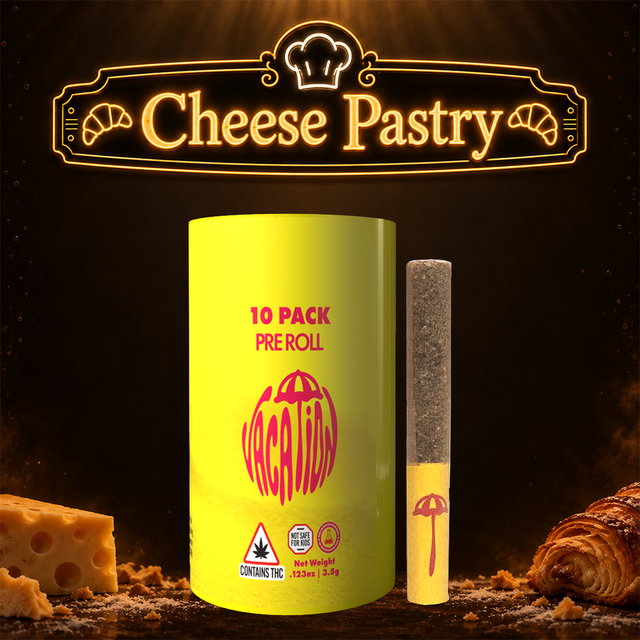 Cheese Pastry 3.5g 10-Pack Pre-Rolls Vacation