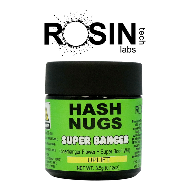 Hash Nugs - Uplift - Super Banger Rosin Tech Labs