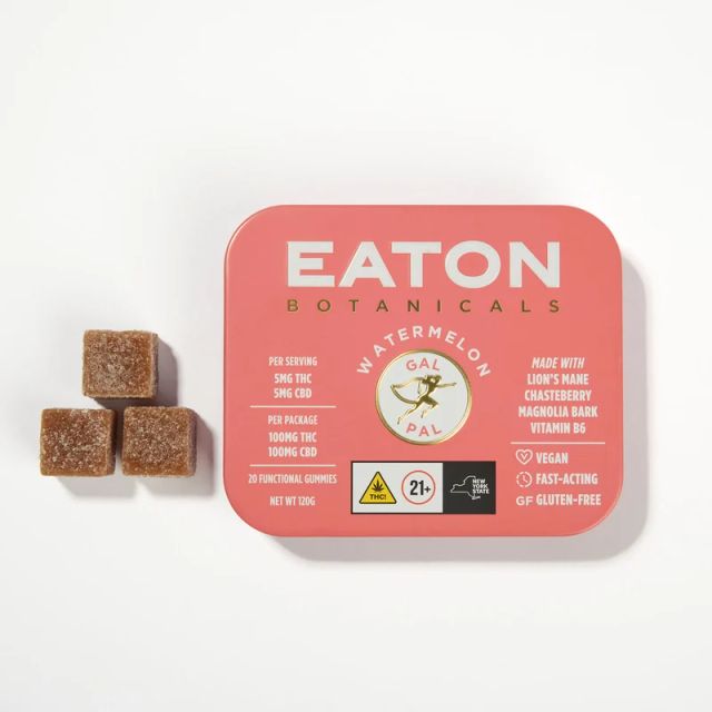 Watermelon Gal Pal 1:1 THC:CBD Eaton Botanicals Watermelon Gal Pal 1:1 THC:CBD Eaton Botanicals