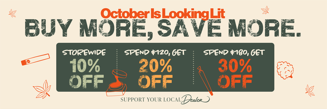 Cannabis Promo, Cannabis Sales, Cannabis Discounts, Cannabis on Sale, Oct 10%OffStoreWide, Spend$120Get20%Off, Spend$180Get30%Off