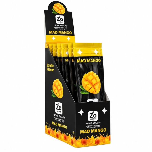 Mad Mango Hemp Wraps Mj Wholesale