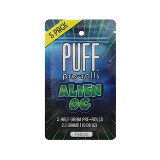 Cannabis Promo, Cannabis Sales, Cannabis Discounts, Cannabis on Sale, 50% off PUFF Pre-roll Packs 1