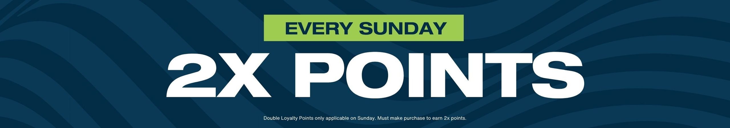 Cannabis Promo, Cannabis Sales, Cannabis Discounts, Cannabis on Sale, Earn Double Loyalty Points Every Sunday
