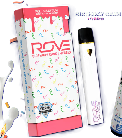 - Birthday Cake Live Resin Disposable Rove