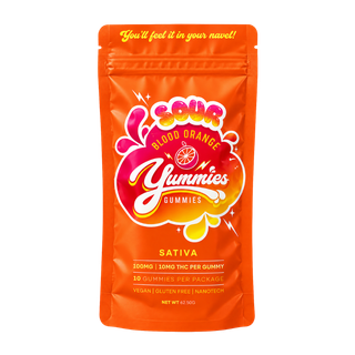 Sour Blood Orange (100mg) 10PK Yummies