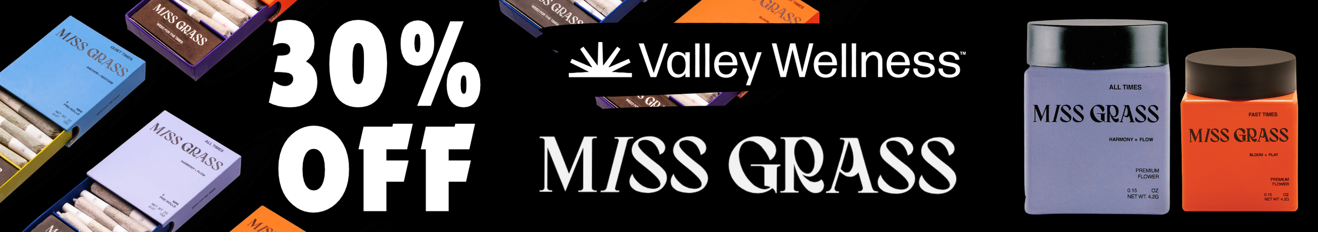 Cannabis Promo, Cannabis Sales, Cannabis Discounts, Cannabis on Sale, Miss Grass Mondays 30% off