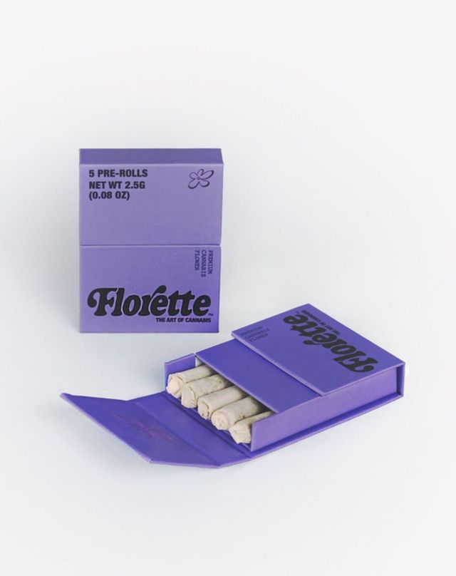 Poundcake 5 Pack .5g Pre-Rolls Florette