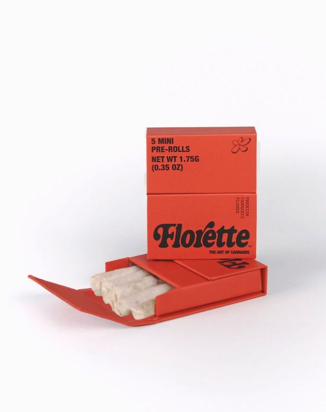 Cherry Pie 5 Pack .5g Pre-Rolls Florette
