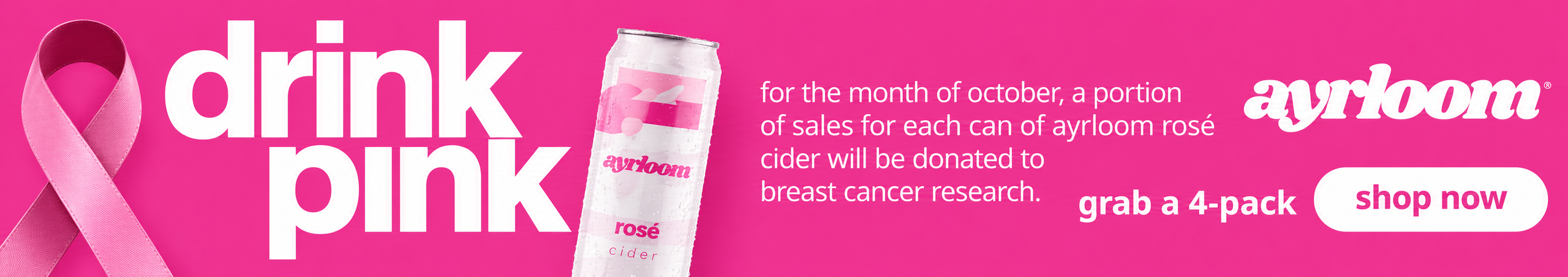 Cannabis Promo, Cannabis Sales, Cannabis Discounts, Cannabis on Sale, Ayrloom - Drink Pink - October 2026