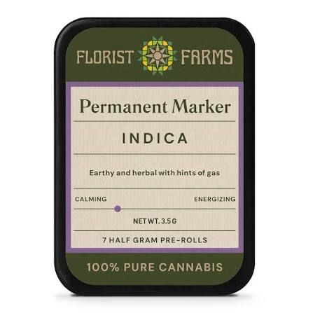 Permanent Marker Florist Farms