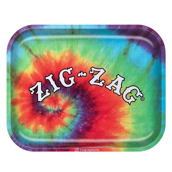 Large Tie Dye Rolling Zig Zag