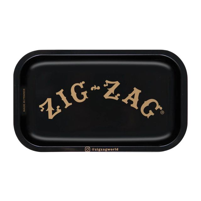 Small Black Rolling Zig Zag