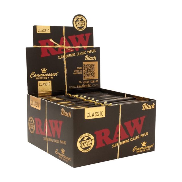 Black | King Size Raw Black | King Size Raw