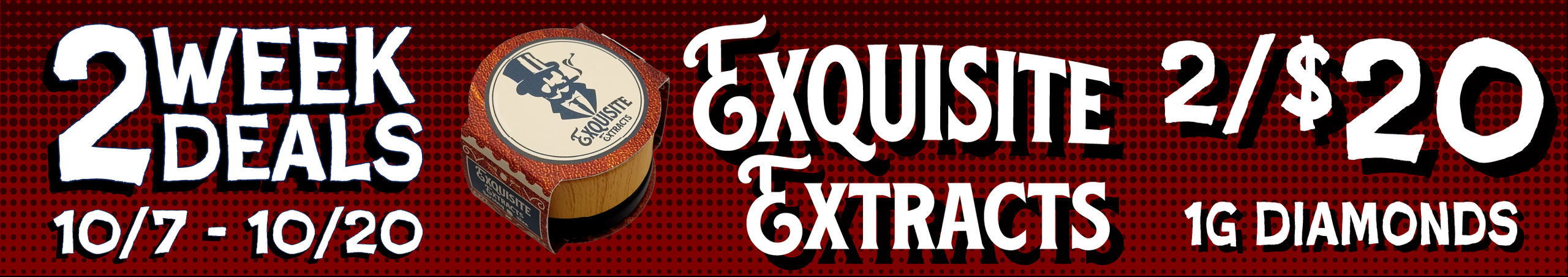 Cannabis Promo, Cannabis Sales, Cannabis Discounts, Cannabis on Sale, Exquisite Extracts Live Diamonds & Sauce 1G — 2/$20