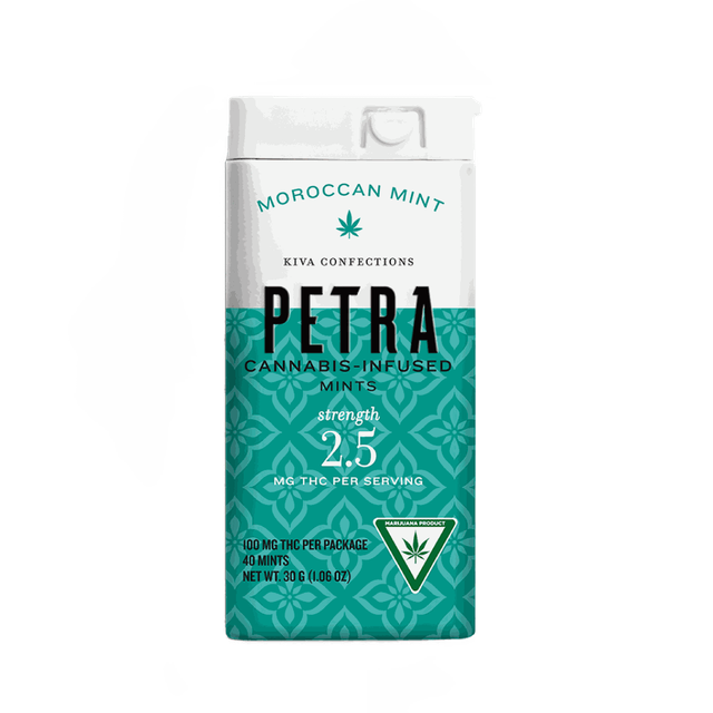 Kiva Petra Mints Moroccan Mint Kiva Confections