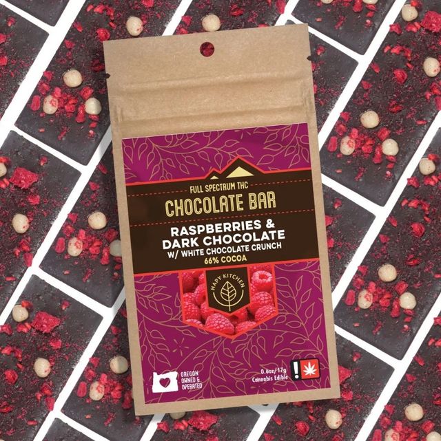 Raspberries & Dark Chocolate Bar Hapy Kitchen