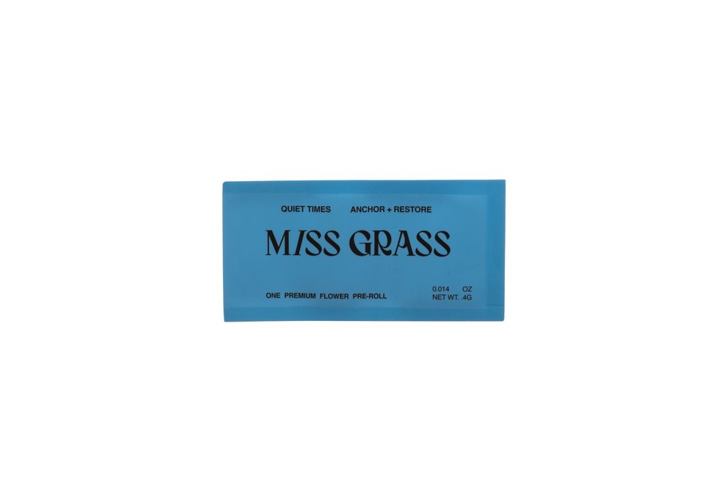 Miss Grass Quiet Times | Spark | Pink Durban Pre-Roll 0.4g 1pk