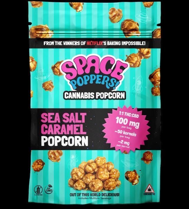 Sea Salt Caramel Space Poppers