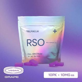 Edibles | RSO Soft Lozenges 2.0 | Grape | 10pk/100mg Valhalla Confections