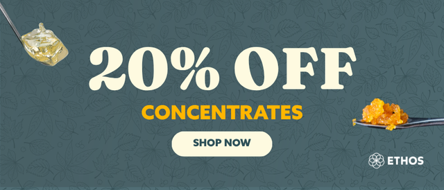 Cannabis Promo, Cannabis Sales, Cannabis Discounts, Cannabis on Sale, 20% OFF Concentrates! *NOT Stackable