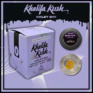Violet Sky Live Rosin Khalifa Kush