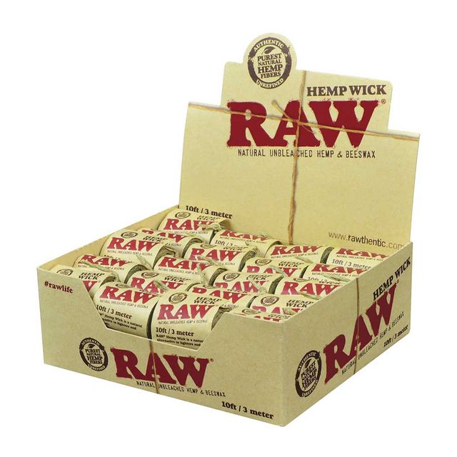 Hemp Wick Roll RAW