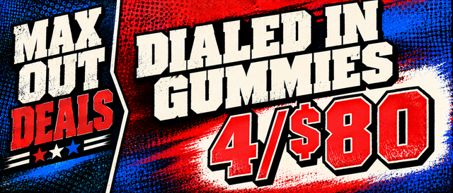 Cannabis Promo, Cannabis Sales, Cannabis Discounts, Cannabis on Sale, DIALED IN GUMMIES — 4/$80