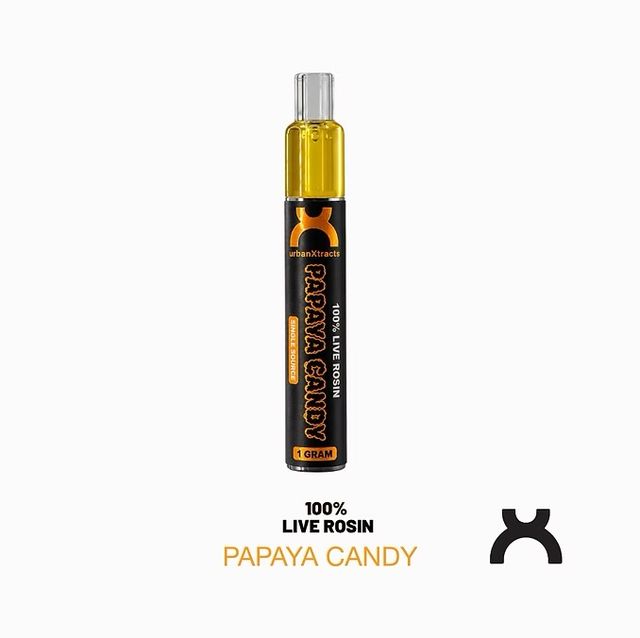 Papaya Candy 100% Live Rosin All-In-One UrbanXtracts